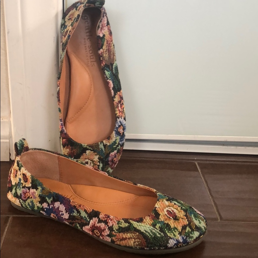 Tapestry Ballet Flats